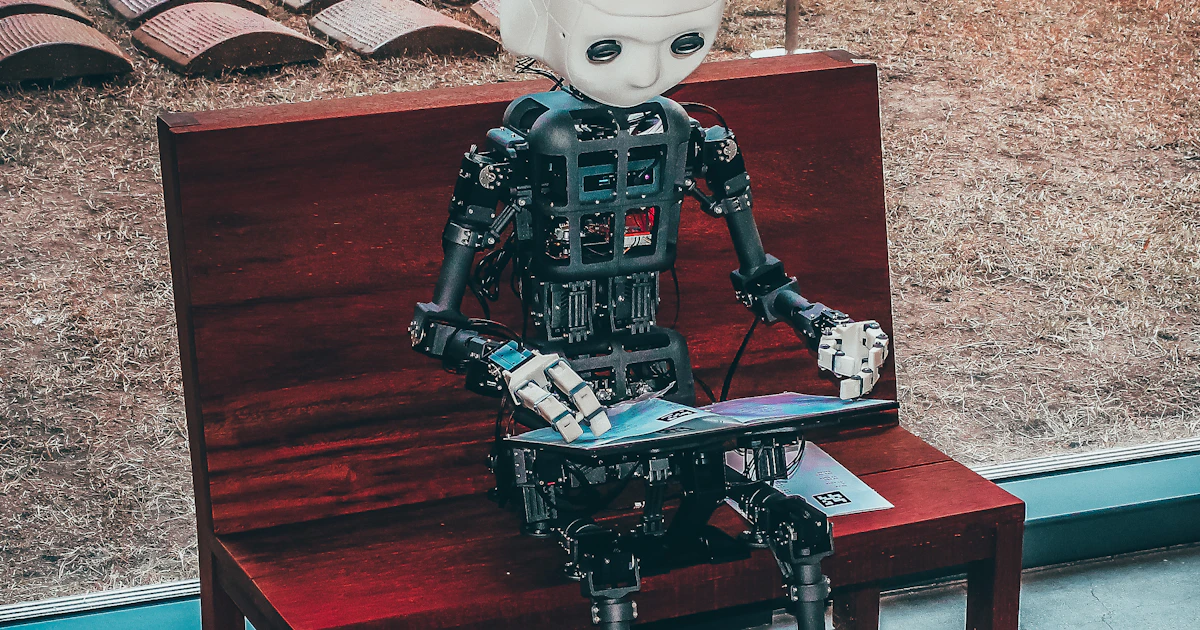 Business owner using AI tools integrated into their website dashboard