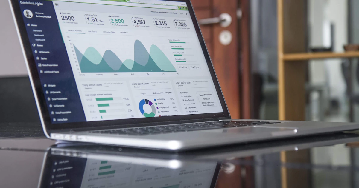 Business owner reviewing a traffic decline in an analytics dashboard